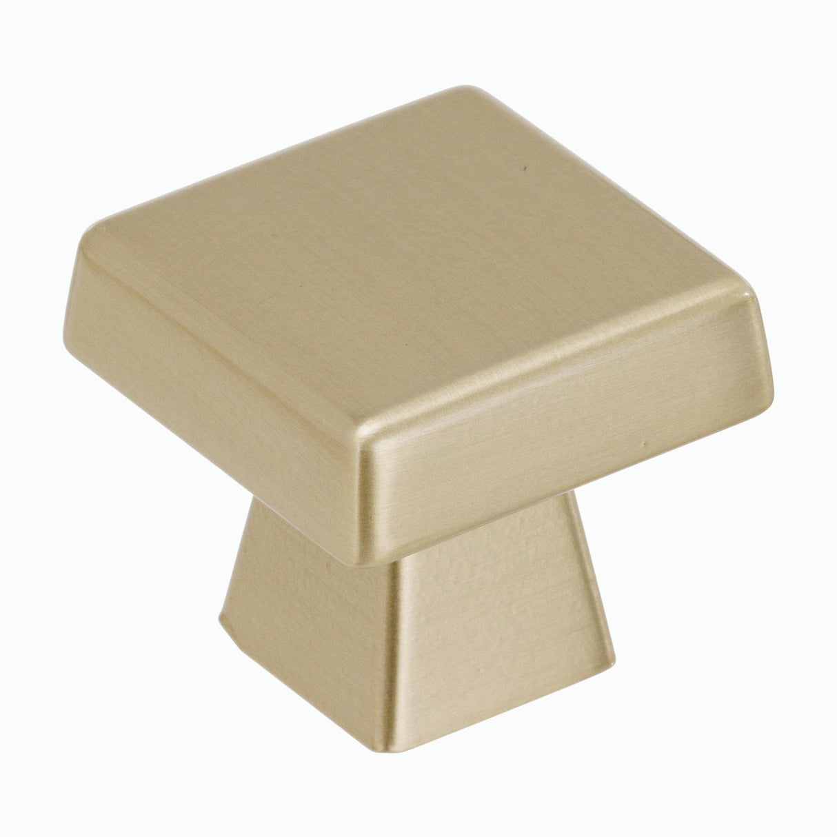 Amerock Cabinet Knob Golden Champagne 1-1/2 inch (38 mm) Length Blackrock 1 Pack Drawer Knob Cabinet Hardware