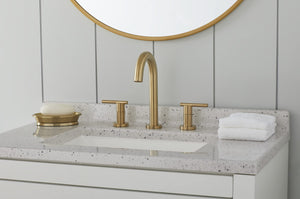 Gerber D303658BB Brushed Bronze Parma Two Handle Widespread Lavatory Faucet