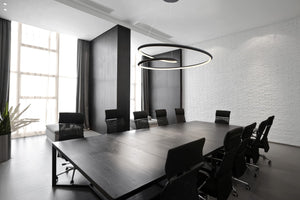 Kuzco PD22339-BG AMPERSAND 39" PD Brushed Gold 120V TRIAC/ELV LED 3000K 90CRI 94W