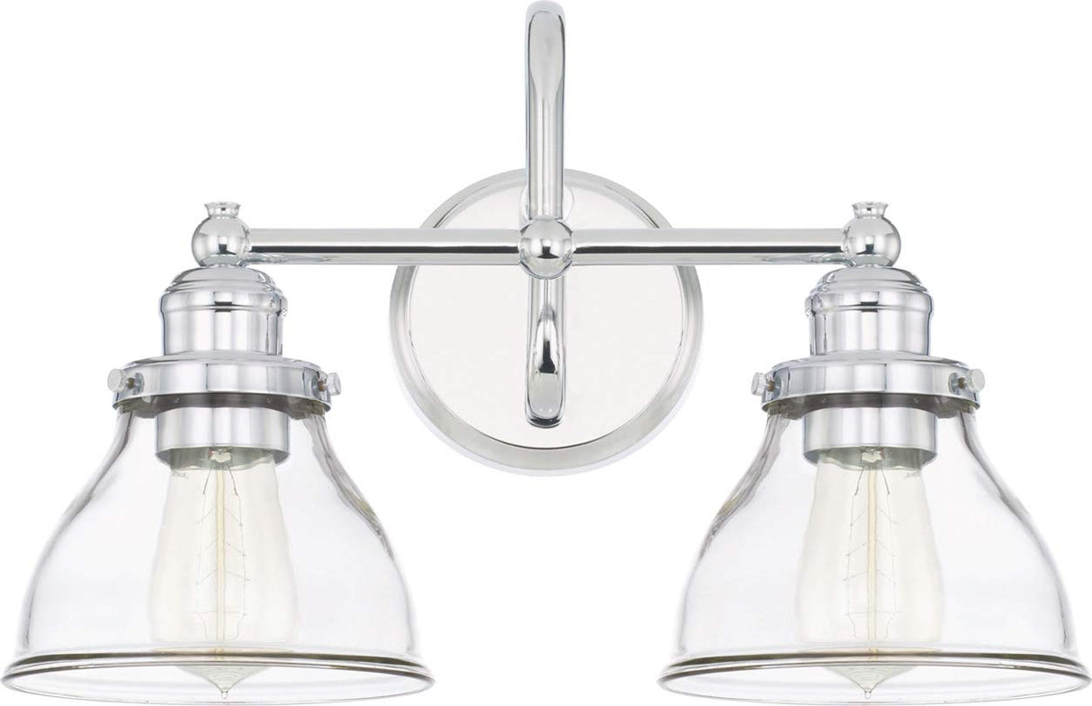 Capital Lighting 8302CH-461 Baxter 2 Light Vanity Chrome