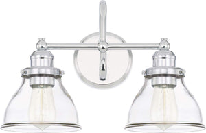 Capital Lighting 8302CH-461 Baxter 2 Light Vanity Chrome