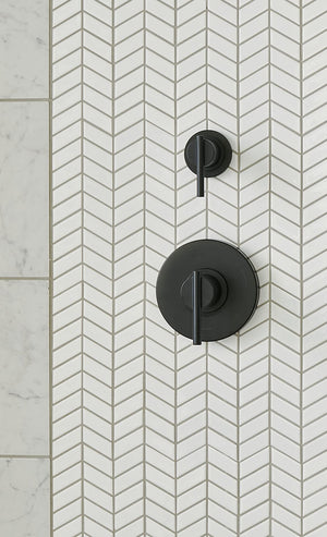 Gerber D560958BST Parma Volume Control or Diverter Valve Trim Kit - Satin Black