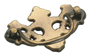 Amerock Allison Allison Drop Cabinet Pull 3 in. Antique Brass 1 pk