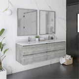 Fresca FCB31-3030ASH-CWH-U Modern Bathroom Vanity