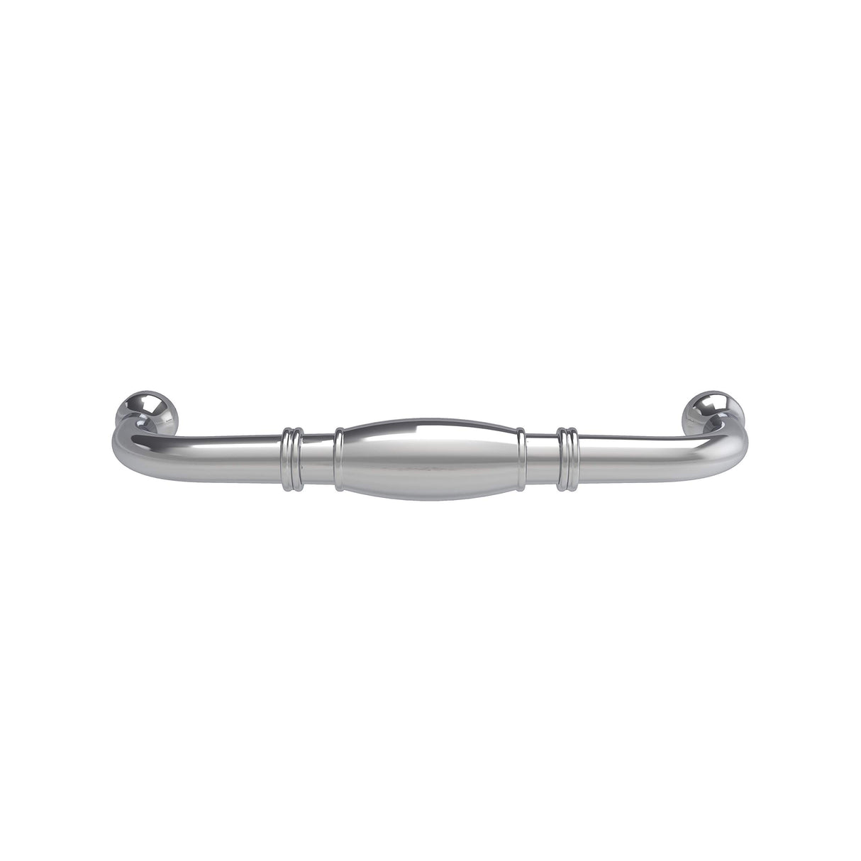 Amerock Cabinet Pull Polished Chrome 5-1/16 inch (128 mm) Center-to-Center Granby 1 Pack Drawer Pull Drawer Handle Cabinet Hardware