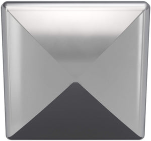 Amerock Cabinet Knob Polished Chrome 1-1/2 inch (38 mm) Length Extensity 1 Pack Drawer Knob Cabinet Hardware