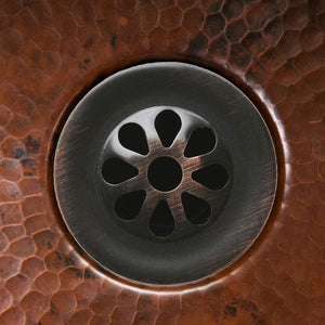 Premier Copper Products D-207ORB 1.5-Inch Non-Overflow Grid Bathroom Sink Drain, Oil Rubbed Bronze