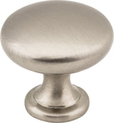 Elements 3910-BNBDL 1-3/16" Diameter Brushed Pewter Madison Cabinet Mushroom Knob