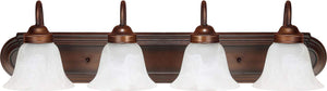 Capital Lighting 1034BB-118 Arthur 4 Light Vanity Burnished Bronze