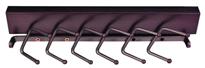 Hardware Resources 295T-DBAC Brushed Oil Rubbed Bronze 12" Sliding Tie Rack