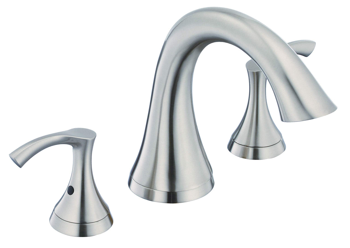 Gerber D300922BNT Brushed Nickel Antioch Three Piece Roman Tub Trim Kit