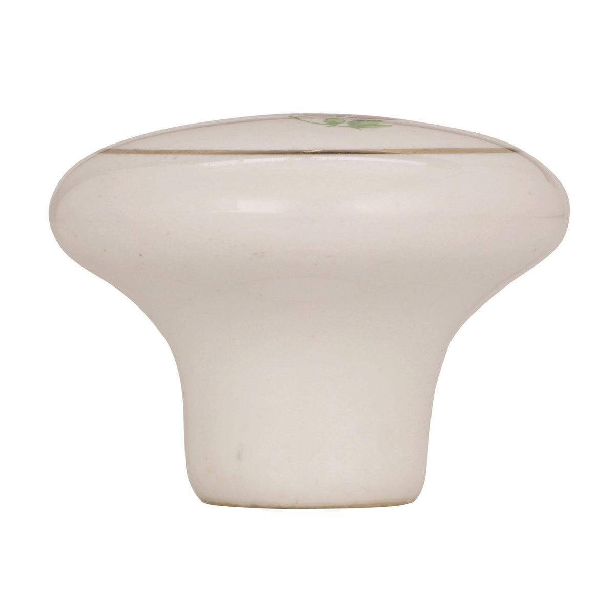 Amerock Cabinet Knob White 1-1/2 inch (38 mm) Diameter Everyday Heritage 1 Pack Drawer Knob Cabinet Hardware