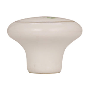 Amerock Cabinet Knob White 1-1/2 inch (38 mm) Diameter Everyday Heritage 1 Pack Drawer Knob Cabinet Hardware