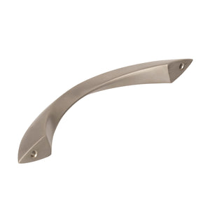Amerock Cabinet Pull Satin Nickel Matte 5-1/16 inch (128 mm) Center to Center Essential'Z 1 Pack Drawer Pull Drawer Handle Cabinet Hardware