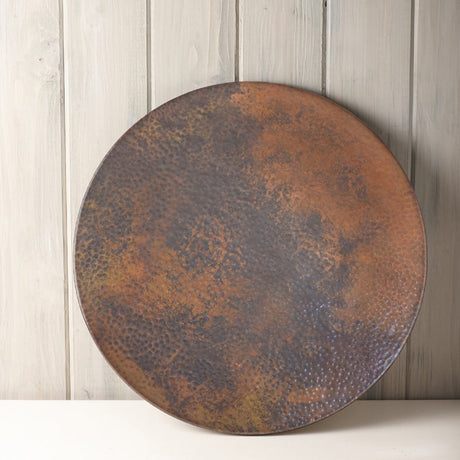 Native Trails 30-Inch Copper Lazy Susan, Tempered Finish