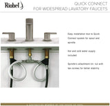 Riobel PA08LC 8" Lavatory Faucet, Chrome