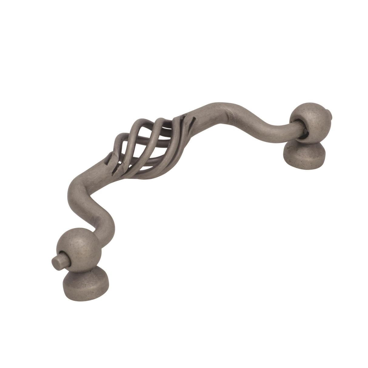 Amerock BP19323WN Village Classics 3-3/4 in (96 mm) Center-to-Center Weathered Nickel Cabinet Pull