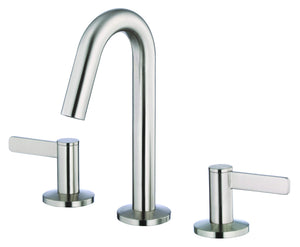 Gerber D303130BN Brushed Nickel Amalfi Two Handle Widespread Lavatory Faucet