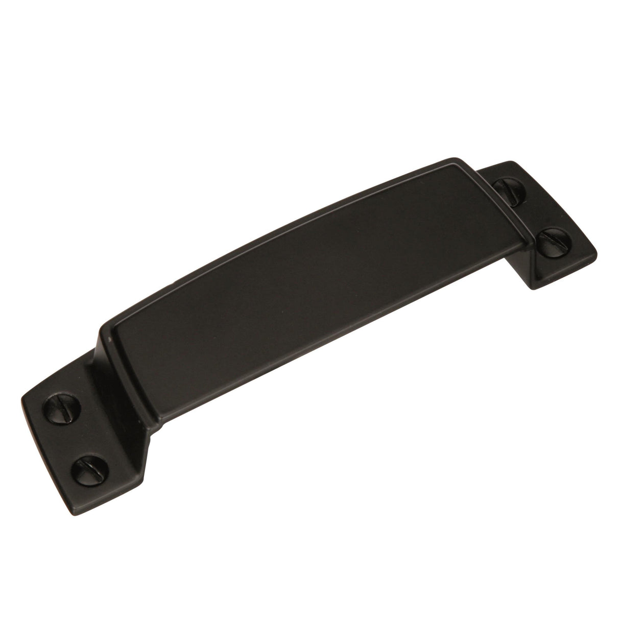 Amerock Cabinet Cup Pull Black Bronze 3-1/2 inch (89 mm) Center to Center Highland Ridge 1 Pack Drawer Pull Drawer Handle Cabinet Hardware