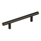 Amerock Cabinet Pull Black Bronze 3-3/4 inch (96 mm) Center to Center Bar Pulls 1 Pack Drawer Pull Drawer Handle Cabinet Hardware