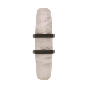 Amerock Cabinet Knob Marble White/Black Bronze 2-1/2 inch (64 mm) Length Carrione 1 Pack Drawer Knob Cabinet Hardware