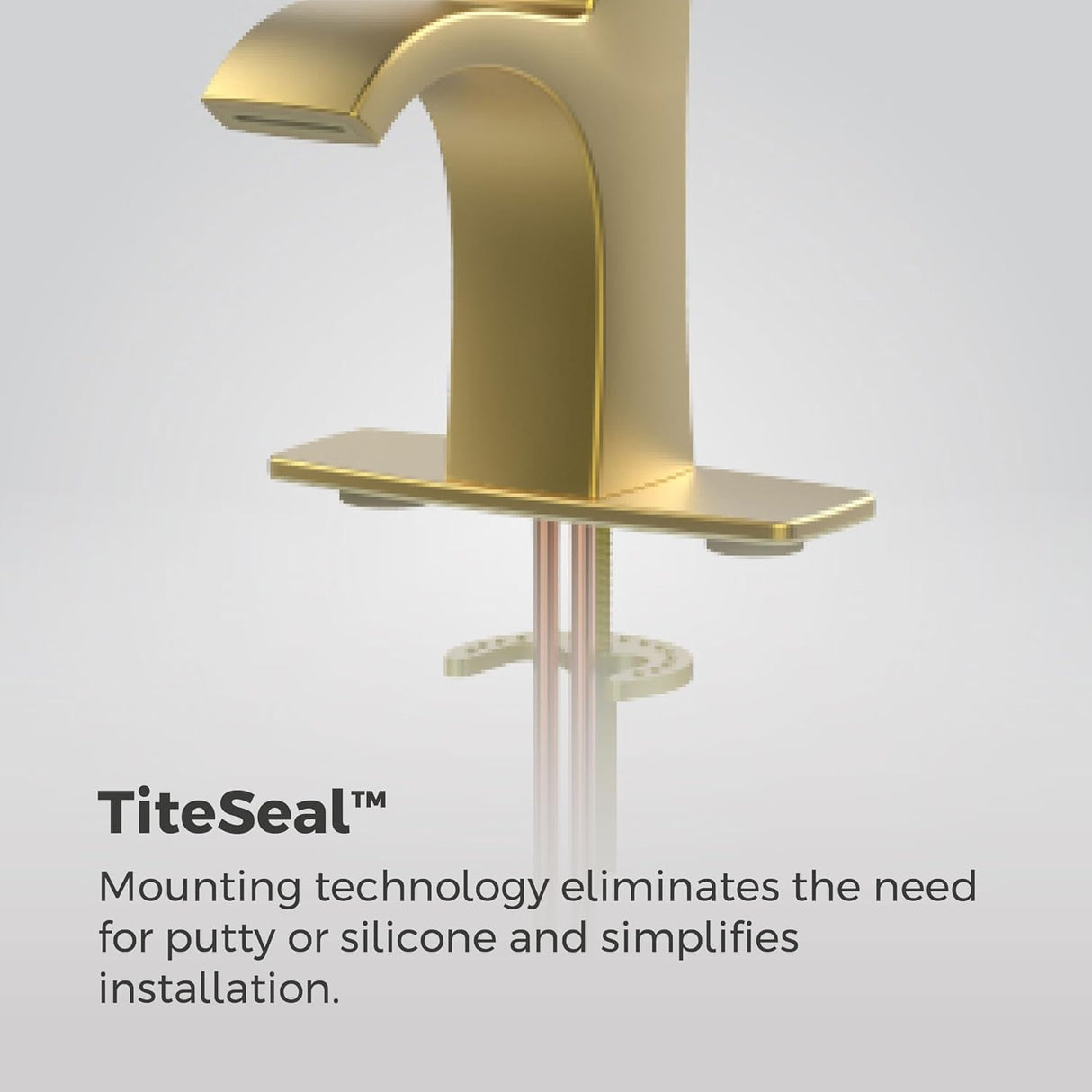 Pfister Venturi Bathroom Sink Faucet, Single Control, 1-Handle, Single Hole, Brushed Gold Finish, LF042VNBG