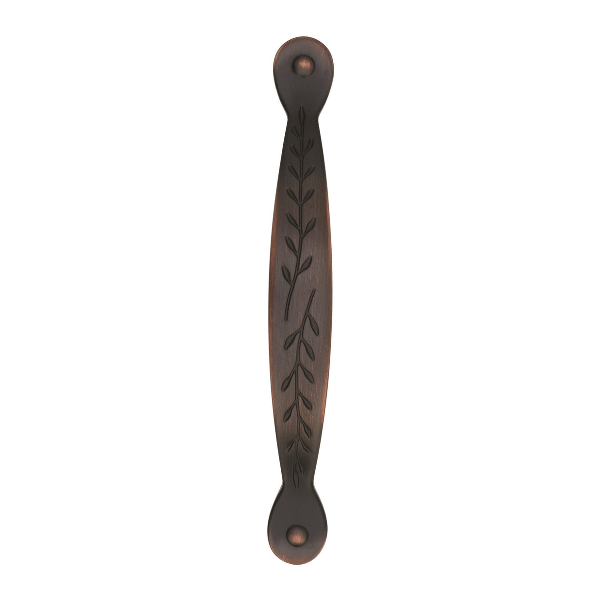 Amerock Cabinet Pull Oil Rubbed Bronze 3 inch (76 mm) Center to Center Nature's Splendor 1 Pack Drawer Pull Drawer Handle Cabinet Hardware
