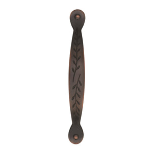 Amerock Cabinet Pull Oil Rubbed Bronze 3 inch (76 mm) Center to Center Nature's Splendor 1 Pack Drawer Pull Drawer Handle Cabinet Hardware