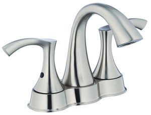 Gerber D301122BN Brushed Nickel Antioch Two Handle Centerset Lavatory Faucet