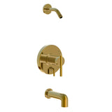 Gerber D510058LSBBTC Brushed Bronze Parma Tub & Shower Trim Kit, Without Showerhead