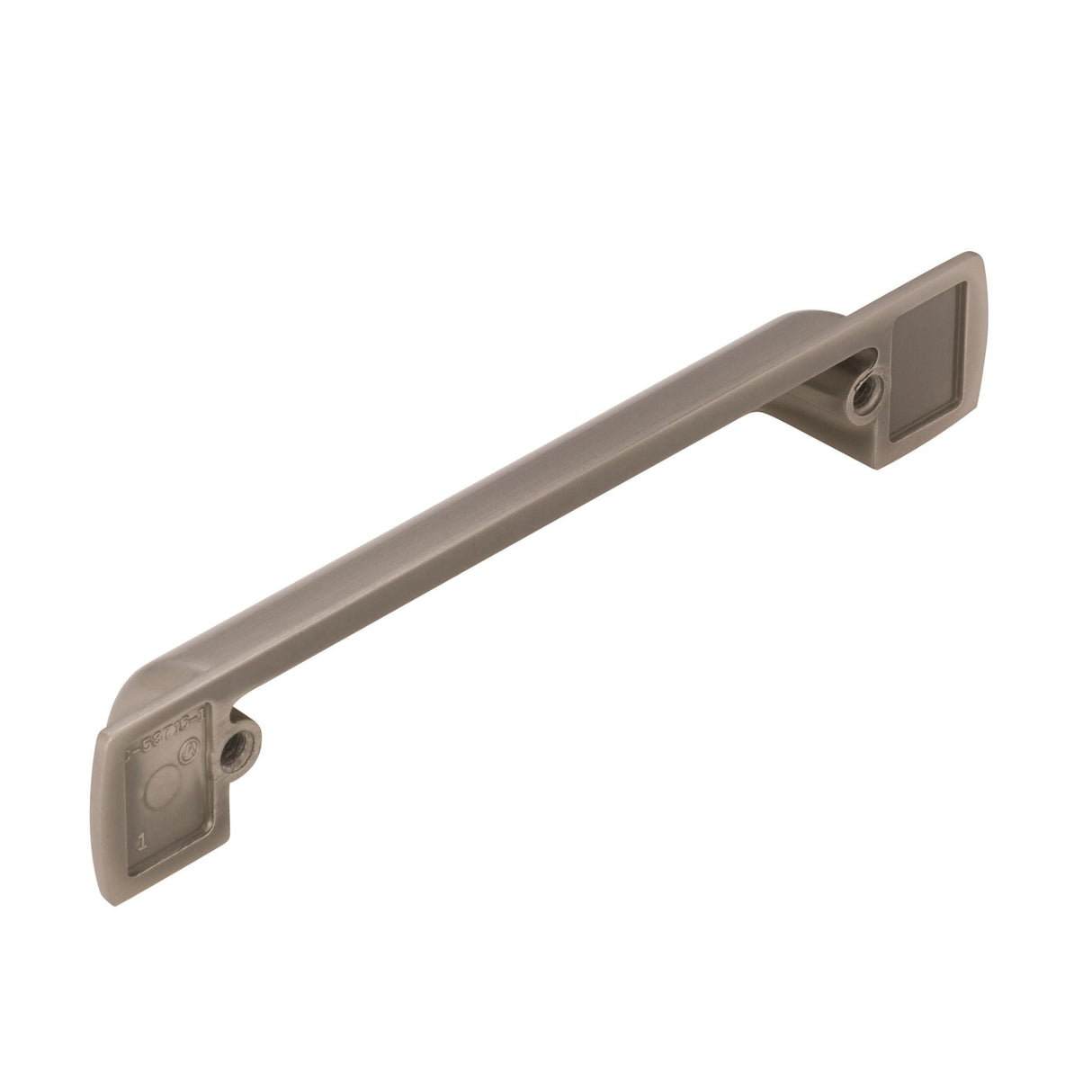 Amerock Cabinet Cup Pull Satin Nickel 3-3/4 inch (96 mm) Center to Center Rochdale 1 Pack Drawer Pull Drawer Handle Cabinet Hardware