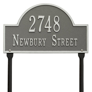 Whitehall 1106PS - Arch Marker - Standard Lawn - Two Line
