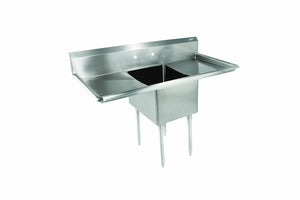 John Boos E1S8-1620-12T18 E Series Stainless Steel Sink, 12