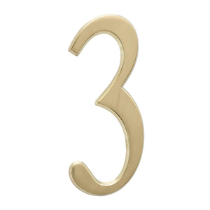 Whitehall 11213 -  4.75" Number 3 Satin Brass