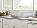 Gerber D454422 Chrome Antioch Single Handle Pull-down Kitchen Faucet