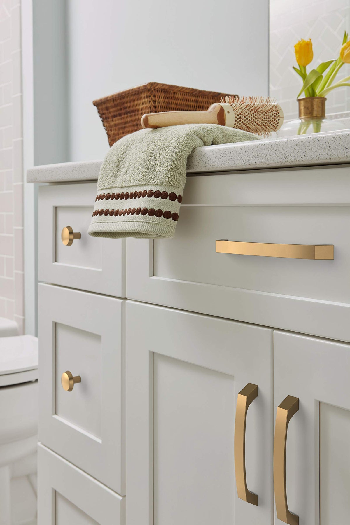 Amerock BP36846CZ BP36846 Premise 6-5/16 Inch Center to Center Arch Cabinet Pull