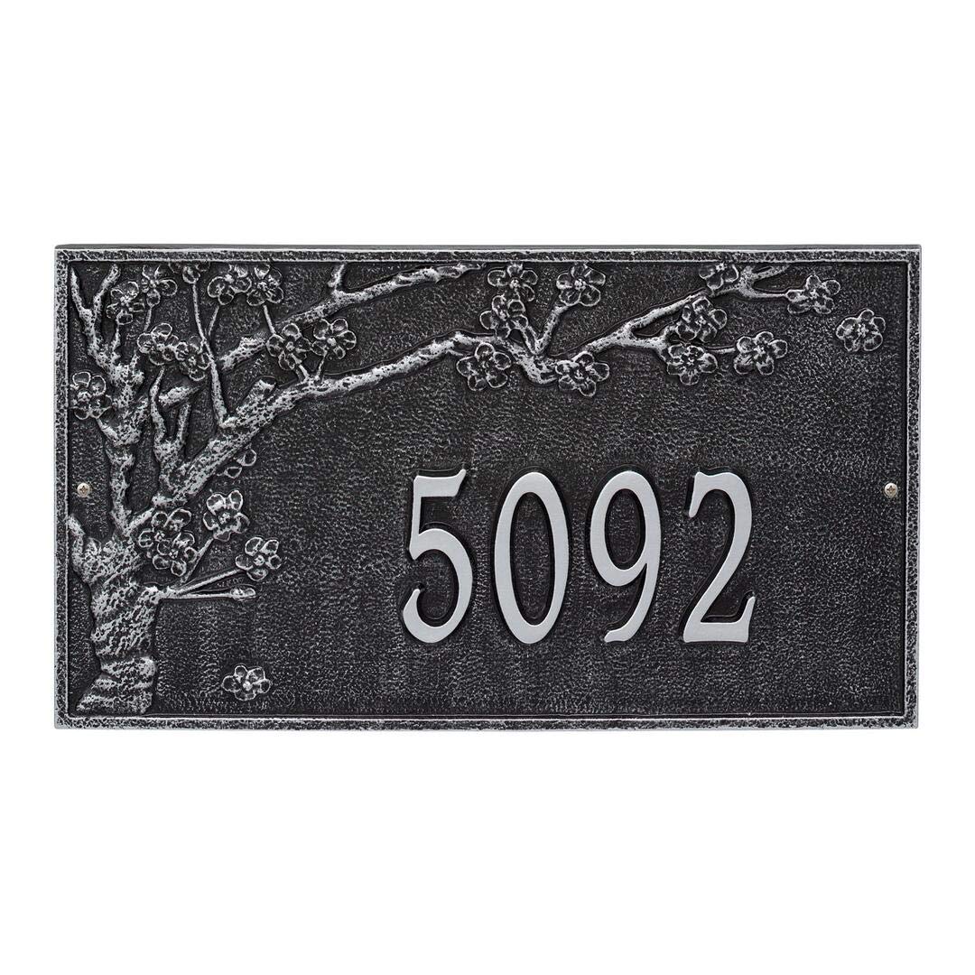 Whitehall 2519BS - Personalized Spring Blossom Plaque - Estate - Wall - 1 Line