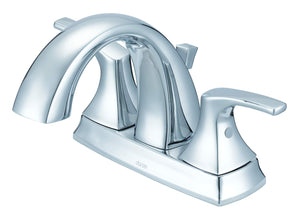 Gerber D307018 Chrome Vaughn Two Handle Centerset Lavatory Faucet