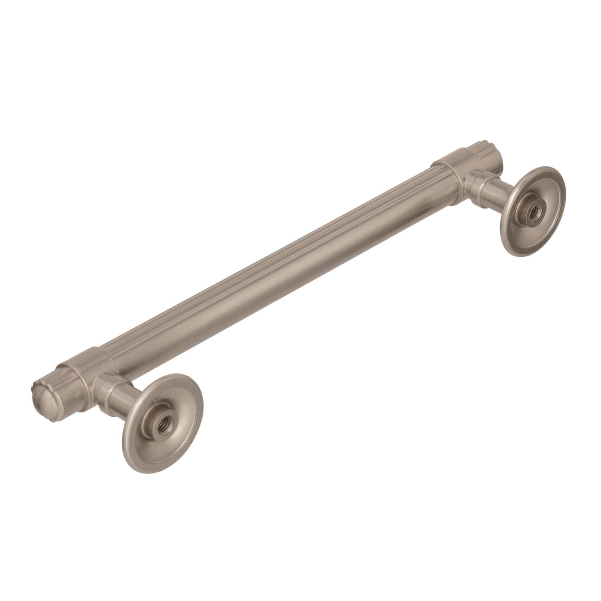 Amerock Cabinet Pull Satin Nickel 5-1/16 inch (128 mm) Center to Center Sea Grass 1 Pack Drawer Pull Drawer Handle Cabinet Hardware
