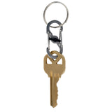 Nite Ize S-Biner MicroLock Aluminum, Locking Keychain Carabiner, 5 Pack, Assorted Colors