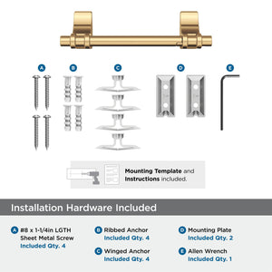 Amerock BH36051CZ Champagne Bronze Pivoting Double Post Toilet Paper Holder 8-13/16 in. (224 mm) Toilet Tissue Holder Davenport Bath Tissue Holder Bathroom Hardware Bath Accessories