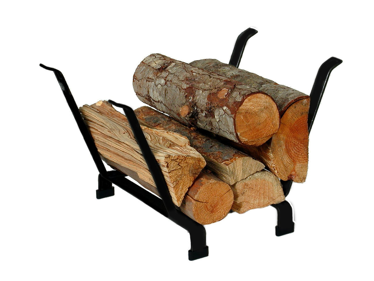 Enclume LR13 BKT Indoor/Outdoor Country Home Basket Fireplace Log Rack BK