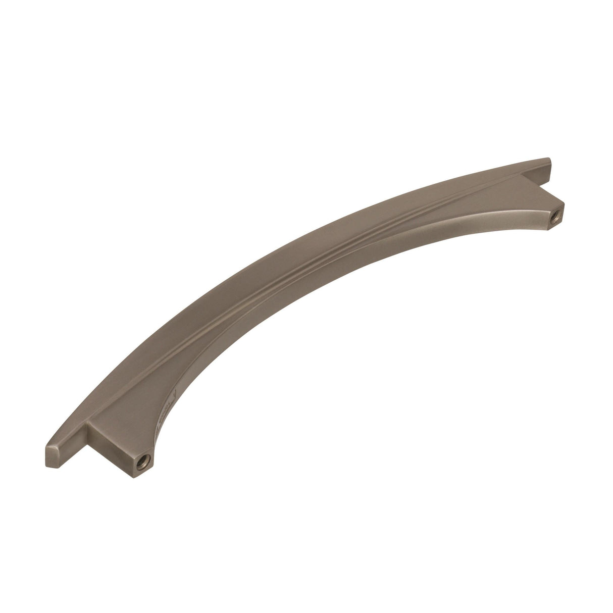Amerock Cabinet Pull Satin Nickel 6-5/16 inch (160 mm) Center to Center Essential'Z 1 Pack Drawer Pull Drawer Handle Cabinet Hardware