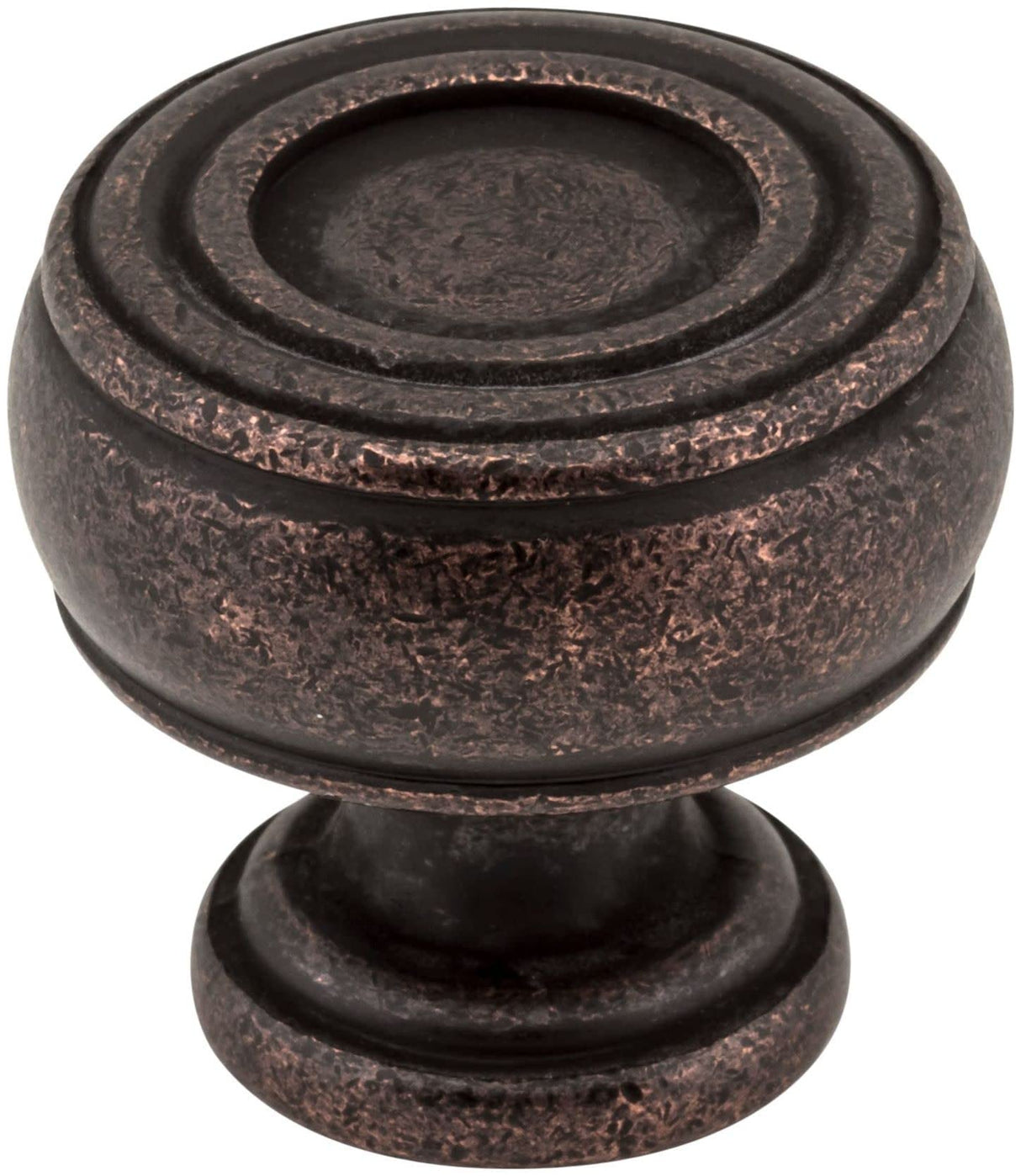 Jeffrey Alexander 127DMAC 1-3/16" Diameter Distressed Oil Rubbed Bronze Barrel Bremen 2 Cabinet Knob