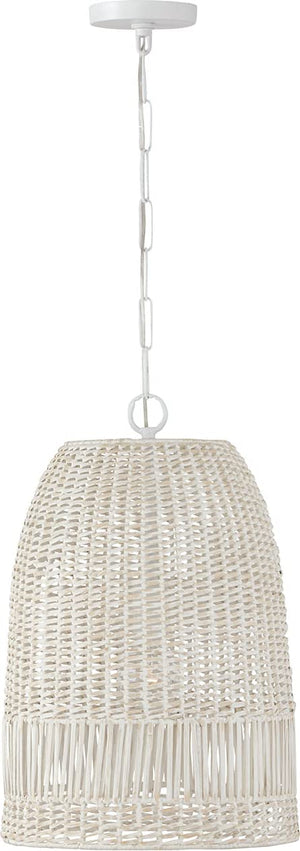 Capital Lighting 347512HH Naomi 1 Light Pendant Chalk White