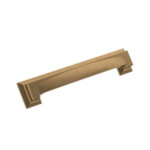 Amerock Cabinet Cup Pull Champagne Bronze 5-1/16 inch & 6-5/16 inch (128 mm & 160 mm) Center-to-Center Appoint 1 Pack Drawer Pull Cabinet Handle Cabinet Hardware