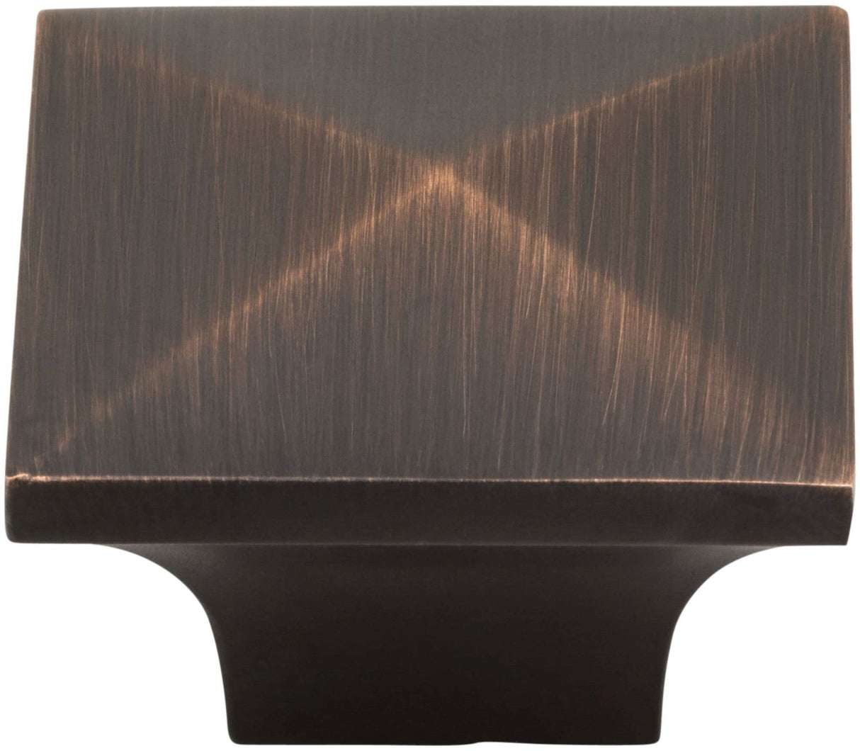 Jeffrey Alexander 595BNBDL 1-1/4" Overall Length Brushed Pewter Pyramid Cairo Cabinet Knob