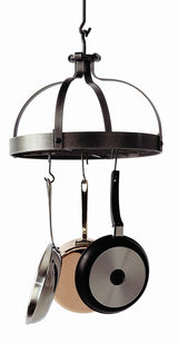 Enclume PR2WG HS Dutch Crown Ceiling Pot Rack w/ 18 Hooks HS