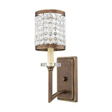 Livex Lighting 50561-91 Gramercy 1-Light Wall Sconce, Brushed Nickel