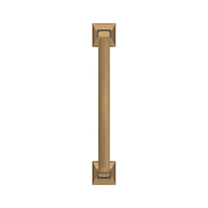 Amerock Cabinet Pull Champagne Bronze 5-1/16 inch (128 mm) Center-to-Center Ville 1 Pack Drawer Pull Cabinet Handle Cabinet Hardware